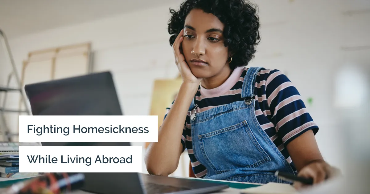 Battling homesickness abroad