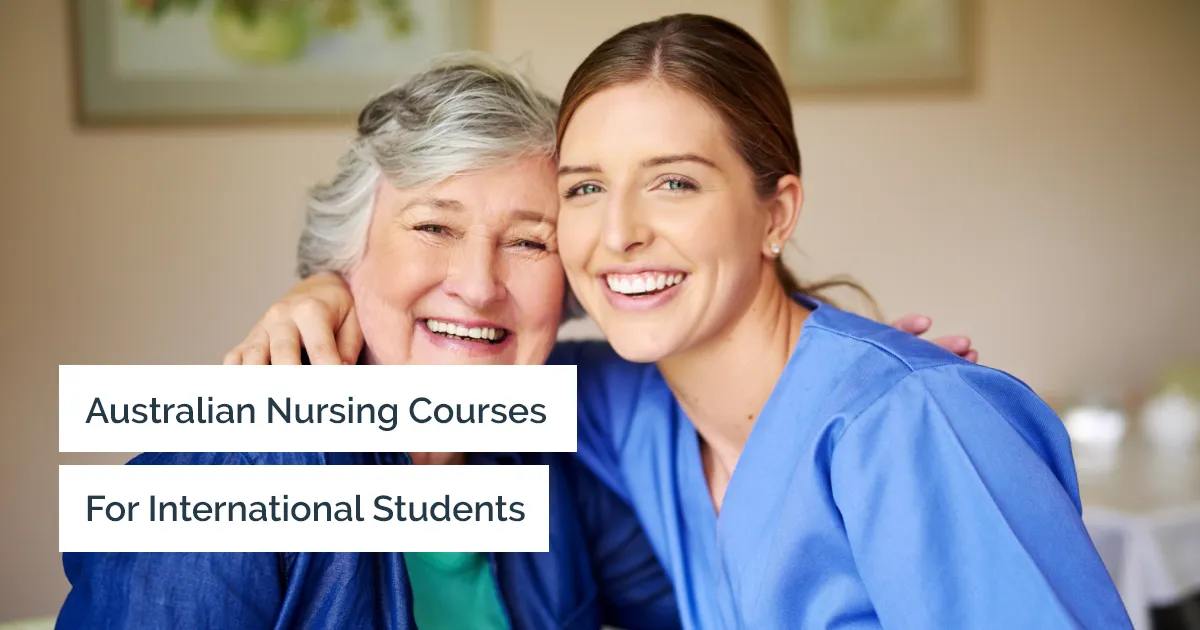 What are the different nursing courses that you can take up in Australia?