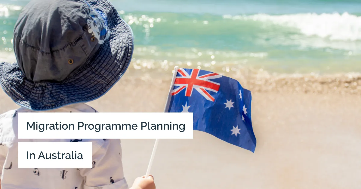 Australia’s planning levels migration program