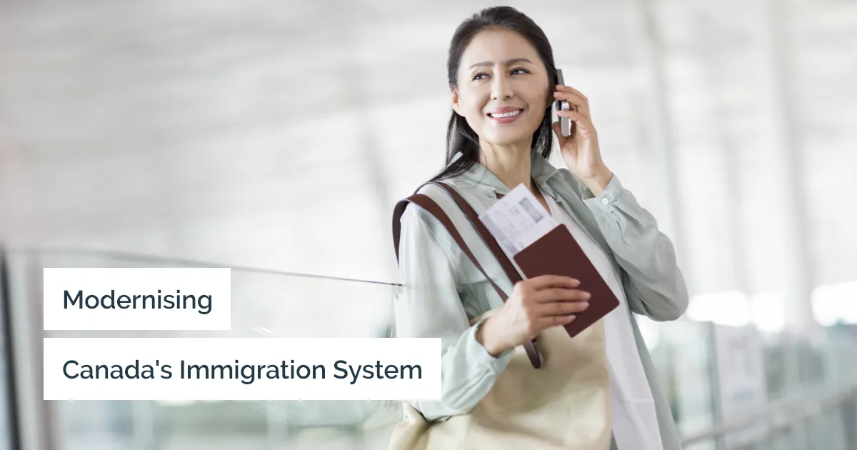 Canada is modernizing their immigration system