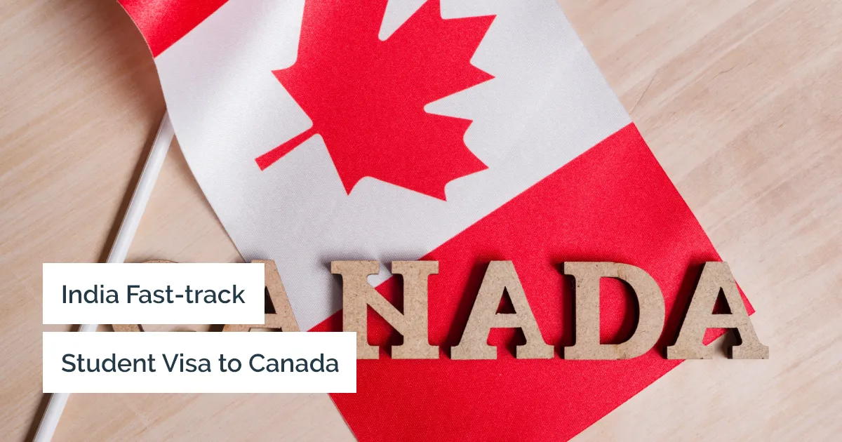 Canada fast-track student visa process for Indians