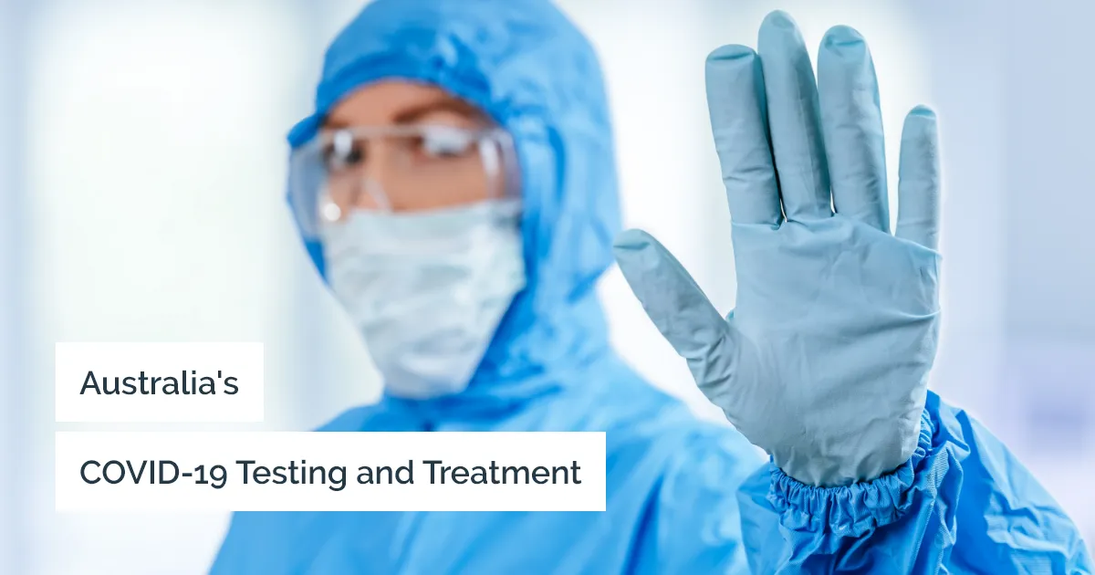 COVID-19 testing and treatment plan for Australia