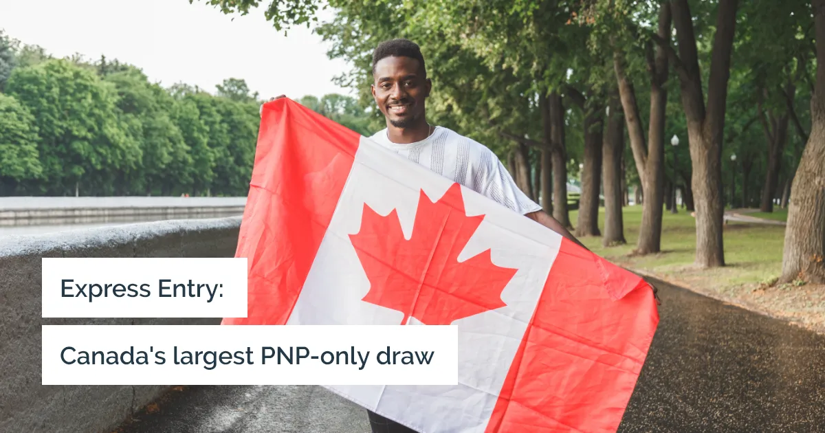 Express entry: Canada holds biggest PNP-only draw ever