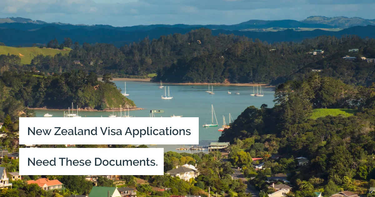 Interested to explore the land of the Kiwis? Here is the list of documents you will need for a New Zealand Visa Application!!!