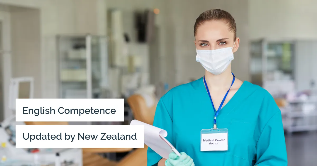 Nursing council of New Zealand updated english language competence policy