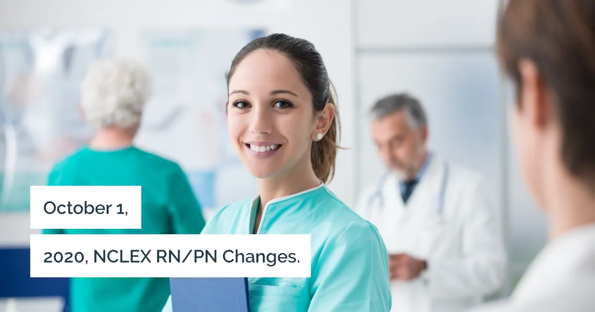 Post covid modifications to the NCLEX RN and NCLEX PN Exams from October 1st, 2020