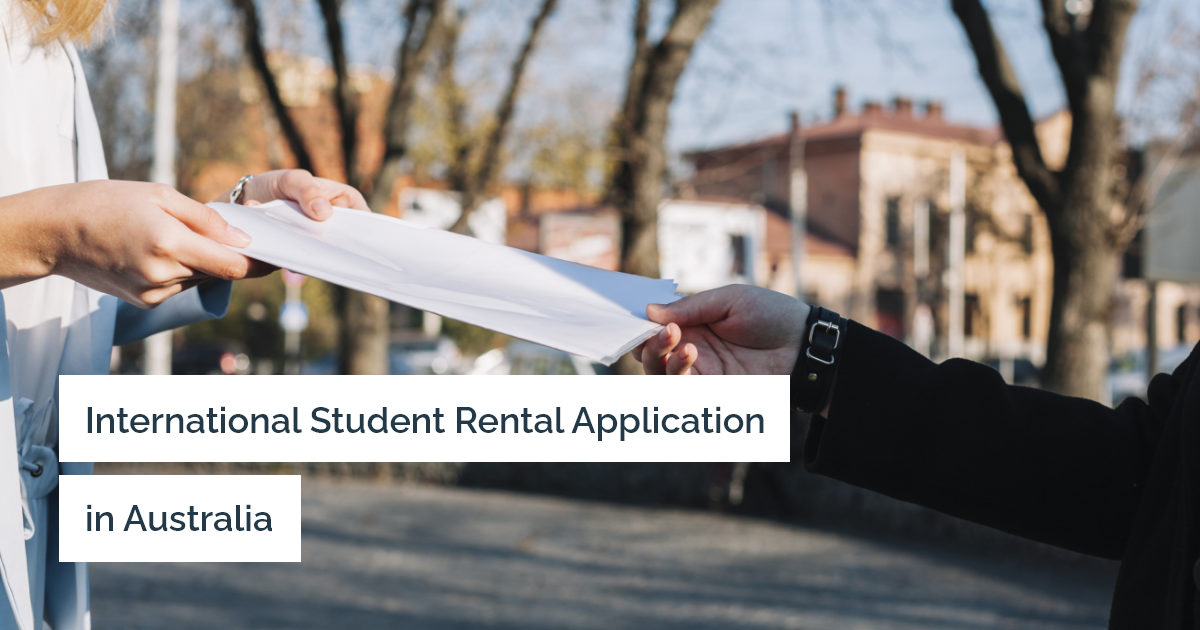 Student Rental Application How should an international student write a rental application in ...